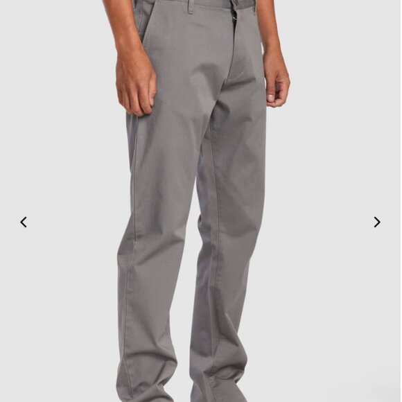 RVCA RELAXED FIT CHINO PANTS SIZE 31 - Picture 2 of 9